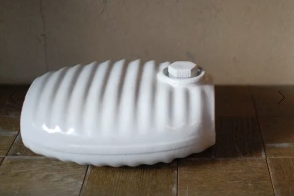 陶器の湯たんぽ