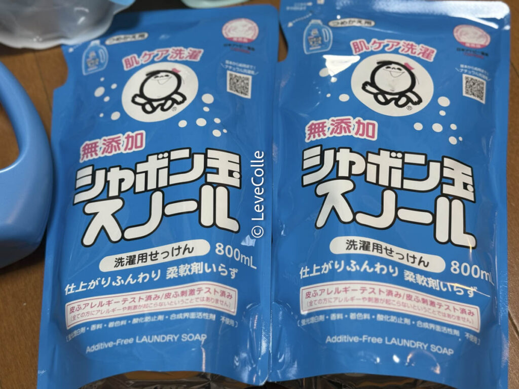 シャボン玉スノール液体洗剤