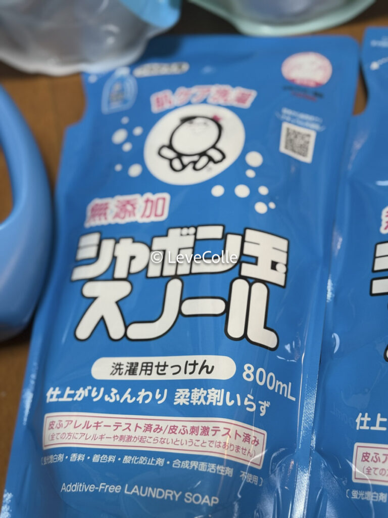 シャボン玉スノール液体洗剤